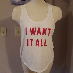 Victoria's Secret Tops - VICTORIA'S SECRET- I Want It All tank size L Victoria's Secret Tops - VICTORIA'S SECRET- I Want It All tank size L